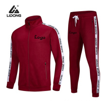 Design Your Own Custom Logo Blank Striped Tracksuit